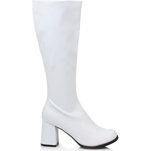 Ellie Shoes Gogo Fashion Boot voor dames, Mat wit, 41 EU