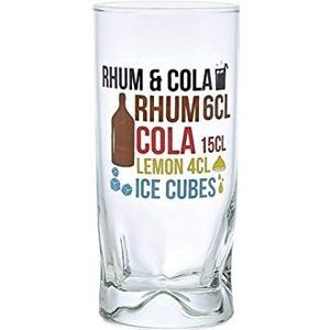 Durobor Duke 81674 Rum Cola Glazen 27 cl Set van 6