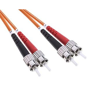 RS PRO LWL-kabel 5m Multi Mode Oranje ST 62.5/125μm