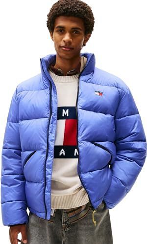 TOMMY JEANS Heren TJM VAIL PUFFER EXT DM0DM22040, Blauw, XS, Blauw (zachte saffier), XS