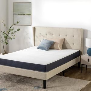 Zinus Bedmatras, conventioneel, schuimrubber, wit, 160 x 200 cm