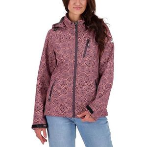 Deproc Active Shelby Peak Softshelljas voor dames, met afneembare capuchon, overgangsjas, windbreak