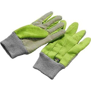HABA 304510 Terra Kids werkhandschoenen, werkhandschoenen, handschoenen, maat 5.5, met latexnoppen, transparant