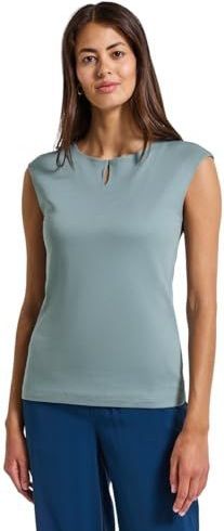 Shirt met cut-out, Arona Blue, 36