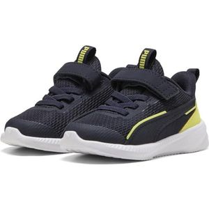 PUMA Unisex Baby Flyer 3 AC+ INF Sneaker, nieuwe Navy-Lemon Sherbert White, 4 UK Kind, Nieuw Navy Lemon Sherbert PUMA Wit, 20 EU