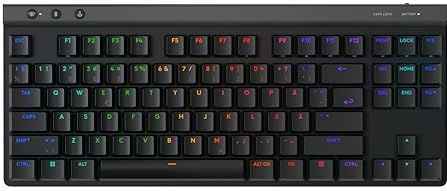 Logitech G G515 toetsenbord Gamen RF-draadloos + Bluetooth QWERTY Deens, Fins, Noors, Zweeds Zwart