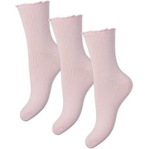 Pcafia 3 Pack Socks Noos, Roseate Spoonbill, Eén Maat