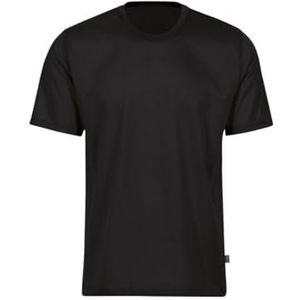 Trigema Dames T-shirt van 100% katoen, zwart, XXL