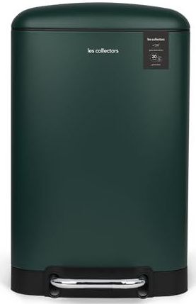 Pedaalemmer - Zwart - RVS - 30 Liter