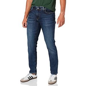 Pepe Jeans Heren Hatch Jeans, Blauw (Denim Donkerblauw M2), 44