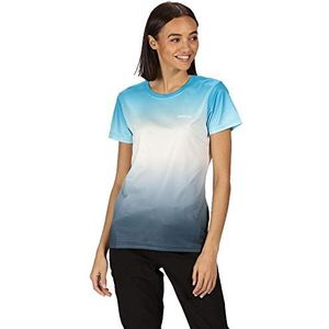 Regatta Vrouwen Fingal V' Sneldrogende Actieve Korte Mouw met Grafische Print T-Shirts/Polo's/Vesten