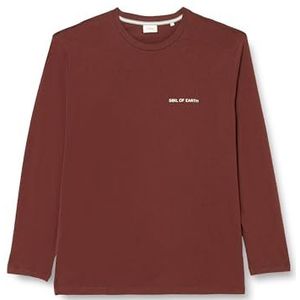 s.Oliver Sales GmbH & Co. KG/s.Oliver Herenshirt met lange mouwen met rugprint met lange mouwen en rugprint, lila (lilac), 3XL