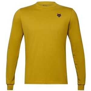 Fox Racing Unisex Adult Long Sleeve Cycling Jersey Fox Ranger DR MD Mustard XL Shirt