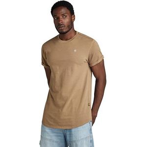 G-STAR Lash T-shirts voor heren, meerdere kleuren (Dk Fawn Htr D16396-d565-8042), XS