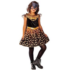 Rubie's 3012285-6 Batgirl Girls Core Costume, multi, 5-6 jaar