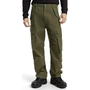 G-Star RAW R-3N Regular Straight Cargo, groen (Shadow Olive Gd D25224-d752-d033), 33W / 30L