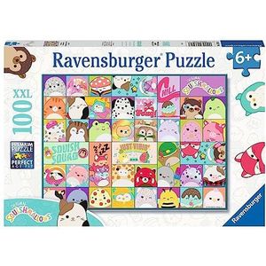 Ravensburger Spieleverlag Ravensburger kinderpuzzel 13391 - veel kleurrijke squishmallows - 100 stukjes squishmallows puzzel voor kinderen vanaf 6 jaar