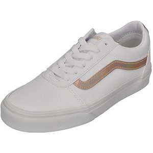 Vans Dames Ward Sneaker, (Tumble) Wit/Rose Gold, 6,5 UK, Tumble Wit Rose Goud, 40 EU