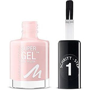 Manhattan Super gel-nagellak, gelmanicure effect, geheel zonder uv-licht, roze nagellak, met maximaal 14 dagen houdbaar, kleur Sweet Side 225, 1 x 12 ml