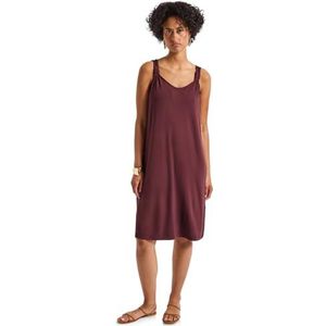 Street One Damesjurk met knoopdetail, Dark Cherry Red, 38