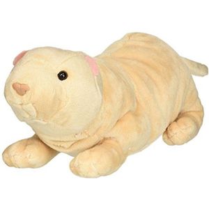 Wild Republic 12295 knuffels-mini naakte molrat 8 inch knuffeldier pluche speelgoed, zwart