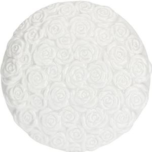 la Porcellana Leopoldina Rose luchtbevochtiger geschenkdoos, porselein, wit, 6 x 6 x 10 cm