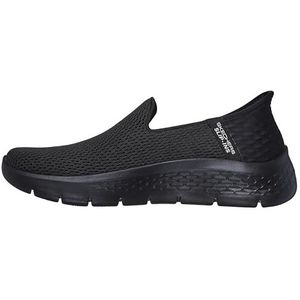 Skechers Ga Flex lopen Slipper dames, Zwart Textiel Trim, 43 EU