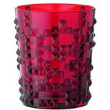 Nachtmann Whisky Mok, Whiskyglas, Kristalglas, 348 ml, Rood, Punk, 100056