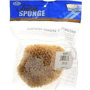 Royal en Langnickel natuurlijke spons wollen spons, rond 15 cm