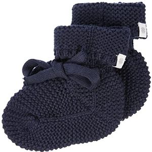 Noppies Baby Unisex Kinderen U Booties Knit Nelson, Navy-C166, 1-Size, Navy C166