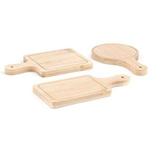 Kikkerland PM18 Houder en standaard - bestekbakken, hout, 28,2 x 16,9 x 2,5 cm