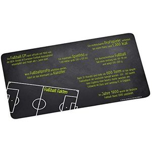 Gedalabels Ontbijt Board Voetbal Feiten 23,5x14cm, Melamine Multi kleuren, 23,5 x 14 x 2 cm