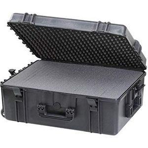 Max Max620H250S IP68 waterdichte duurzame waterdichte uitrusting voor fotografie met hard draaggreep, kunststof transit Fall/Pick and Pluck Schuimstof/Flight Case gereedschapskist