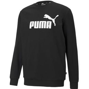 Puma Herren Pullover ESS Big Logo Crew TR, Black, XXL, 586680