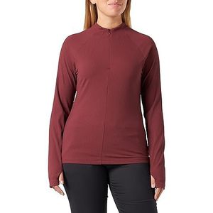 All Terrain Gear by Wrangler Layering Knit Shirt voor dames, Red Mahogany, M