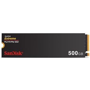 SanDisk Extreme M.2 NVMe SSD 500 GB (Interne SSD, PCIe Gen 4.0, Tot 5.000 MB/s, nCache-Technologie, 5 Jaar Garantie)