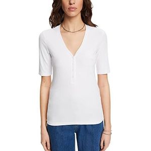 ESPRIT Collection T-shirt voor dames, 100 / wit, XS