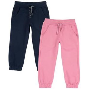 Chicco Set van twee lange broeken van licht sweatshirt (verpakking van 2) voor meisjes en jongens, Veelkleurig., 12 jaar