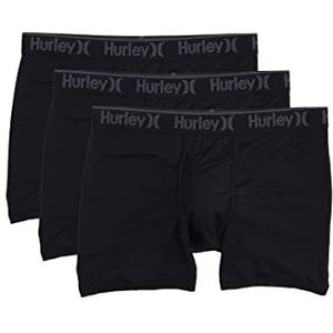 Hurley Boxershorts, set van 3 stuks, voor heren - Supersoft