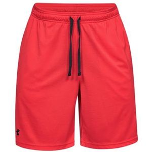 Under Armour Heren Tech Mesh Shorts, Rood (600)/Zwart, XS