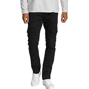 Mavi Heren Yves Cargo Skinny Jeans, zwart (Black Washed Twill 24665), 31W x 34L