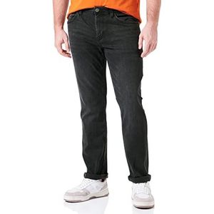 TOM TAILOR Uomini Josh Regular Slim Jeans 1034664, 10220 - Used Dark Stone Grey Denim, 29W / 32L