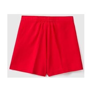 United Colors of Benetton Shorts voor dames, Rood, M