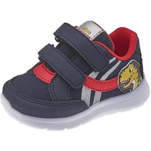 Chicco Sneakers met dubbele klittenbandsluiting en lichte zool, schoenen voor kinderen en jongens, Blauw 2., 25 EU