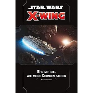 Asmodee | Atomic Mass Games | Star Wars: X-Wing 2. Edition – Sage mir nie wie meine Chancen | Uitbreiding | Tabletop | 2 spelers | vanaf 14 jaar | 45 minuten | Duits