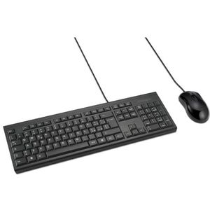 Kensington KM100 EQ - Toetsenbord en Muisset - Zwart