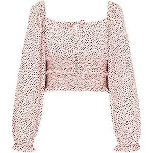 boline Dames shirt met lange mouwen 12015973-BO01, ROSA, XS, roze, XS