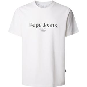 Pepe Jeans - DALE TEE - T-shirt - Wit