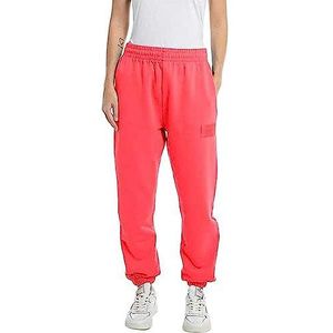 Replay Dames joggingbroek Lang Second Life Collection, Pink (Hibiscus 061), XXS, 061 Hibiscus, XXS