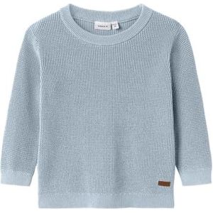 NAME IT Jongens Nmmkanto Ls Knit, Dusty Blue., 98